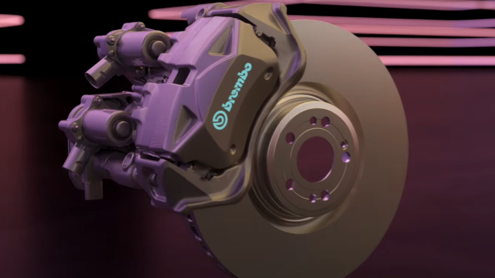 Brembo show its latest Sensify braking technology